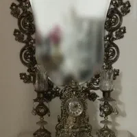 آینه و شمعدان آلیاژ