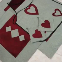 نمگیر چرم|سفره، حوله، دستمال آشپزخانه|قم, علی آباد سعدگان|دیوار