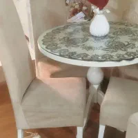 چهار عدد صندلی غذا خوری بدون میز