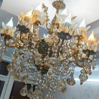 لوستر برنج 8شاخه 16شعله