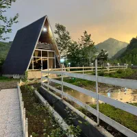 ویلای سوییسی لب رودخانه