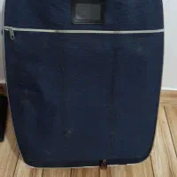 چمدان بزرگ رنگ سرمه ای|کیف، کفش، کمربند|رشت, معلولین|دیوار