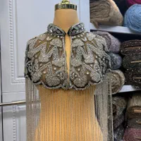 کرایه انواع سردوشی مجلسی رو دوشی سنگدوزی کریستال|لباس|شیراز, شاهچراغ|دیوار