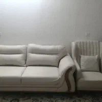 مبل راحتی ۸ نفره سه لایه اسفنج نو