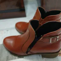 نیم بوت .چرم اصل. زنانه . نو|کیف، کفش، کمربند|زنجان, |دیوار