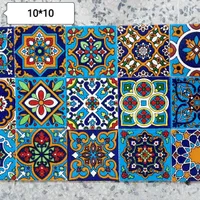 کاشی سنتی گره و اشکال هندسی|مصالح و تجهیزات ساختمان|اصفهان, دهنو|دیوار