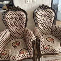 مبل ۹نفره چوب گردو|مبلمان خانگی و میز عسلی|سبزوار, امیر کبیر|دیوار