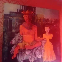 تابلو نقاشی یک و نیم در یک و نیم