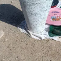 گلدان سفالی برای گل