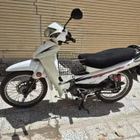 موتور سیکلت شوکا مدل ۸۹ سفید