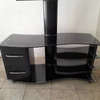 میز تلویزیون شیشه ترکیه تا ۵۵اینچ
