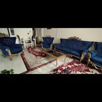 مبلمان سلطنتی ۹ نفره|مبلمان خانگی و میز عسلی|محمدیه-قزوین, |دیوار