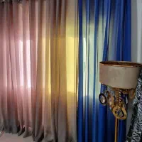 پرده پانچ سالم بدون لک