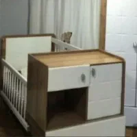 تخت نوزاد و نوجوان ساحل چوب مدل لکسوس