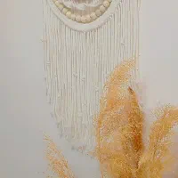 دیوارکوب مهره مکرومه
