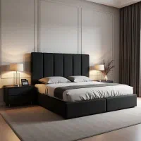 تختخواب فول اپشن کارگاه ساری هر اندازه سایز دل بخا