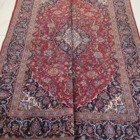 جفت قالیچه. ۳متری. کاشان. لاکی کرک