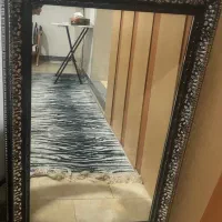 آینه قدی مشکی نقره ای