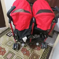 کالسکه دوقلو سالم ومحکم|کالسکه و لوازم جانبی|شیراز, ریاستی|دیوار