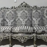 مبل سلطنتی همراه میز نهارخوری ترک در حد نو .|مبلمان خانگی و میز عسلی|کرج, کوی مهر|دیوار