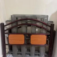 تخت ام دی اف و فلزی