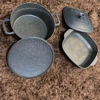 قابلمه و تابه چدنی سایز ۳۰