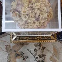 گل خشک با قاب زینتی|صنایع دستی و سایر لوازم تزئینی|اصفهان, شیخ طوسی|دیوار