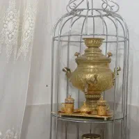 استند قفس همراه با وسایل