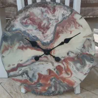 ساعت دیواری تزئینی رزین