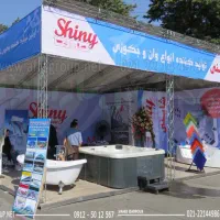 نصب اسپیس وسازه نمایشگاهی و قاب بنر