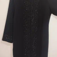مانتو مشکی مجلسی سایز ۵۰
