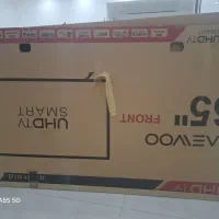 کارتن تلویزیون ۶۵ اینچ دوو تلویزیون هوشمند اورجنال