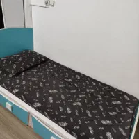 تخت یک نفره با تشک رویال نو