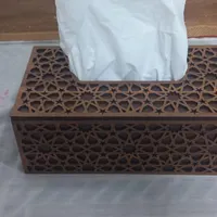 جا دستمال کاغذی چوبی|سفره، حوله، دستمال آشپزخانه|تهران, تهران‌سر|دیوار