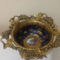 گلدان برنجی  ساده