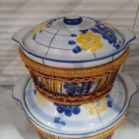 قابلمه چینی گل پنبه