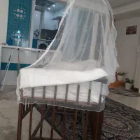 گهواره چوب راش درجه یک|تخت و سرویس خواب|سنندج, |دیوار