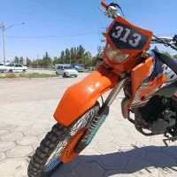 موتور تریل کبیر 200 طرح ktm