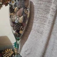 جام شیشه ای بزرگ