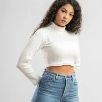 کراپ استین بلند|لباس|چناران, |دیوار