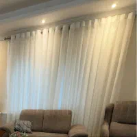 پرده حریر ساده