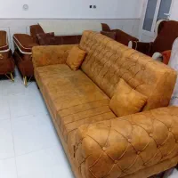 مبل راحتی چستر یونانی نقدو چک|مبلمان خانگی و میز عسلی|کاشان, شهرک صنعتی کویر|دیوار