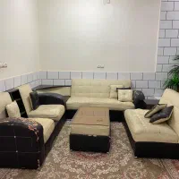 مبلمان چرم|مبلمان خانگی و میز عسلی|دزفول, |دیوار