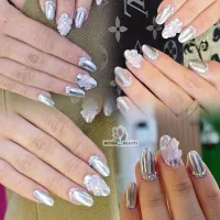 مدل کاشت ناخن قیمت پاین پاکسازی کراتین همراه اموزش|خدمات زیبایی و سلامت|مشهد, رده|دیوار