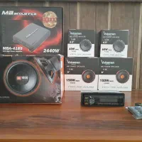 سیستم پایونر سونی کنوود ضبط آمپلی ساب میدرنج تیوتر|قطعات یدکی و لوازم جانبی|شیراز, پانصد دستگاه ارتش|دیوار