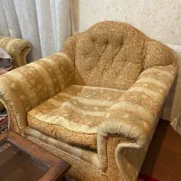 مبل قهوه ایی و طرحدار دسته دوم|مبلمان خانگی و میز عسلی|تهران, هلال احمر|دیوار