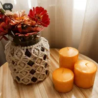 جاگلدانی/جاشمعی/مکرومه/صنایع دستی|صنایع دستی و سایر لوازم تزئینی|تهران, ابوذر|دیوار