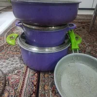 سرویس قابلمه گرانیتی بنفش