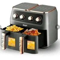 سرخ کن 8لیتری راف و همستر بصورت تک وعمده