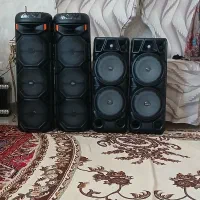 اسپیکر بلوتو‌ثی  شارژی و برقی اکبند قیمت قدیم